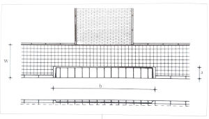 Diagram 10.6/51 from ASVV. Shows simple ramp details for access to private property.